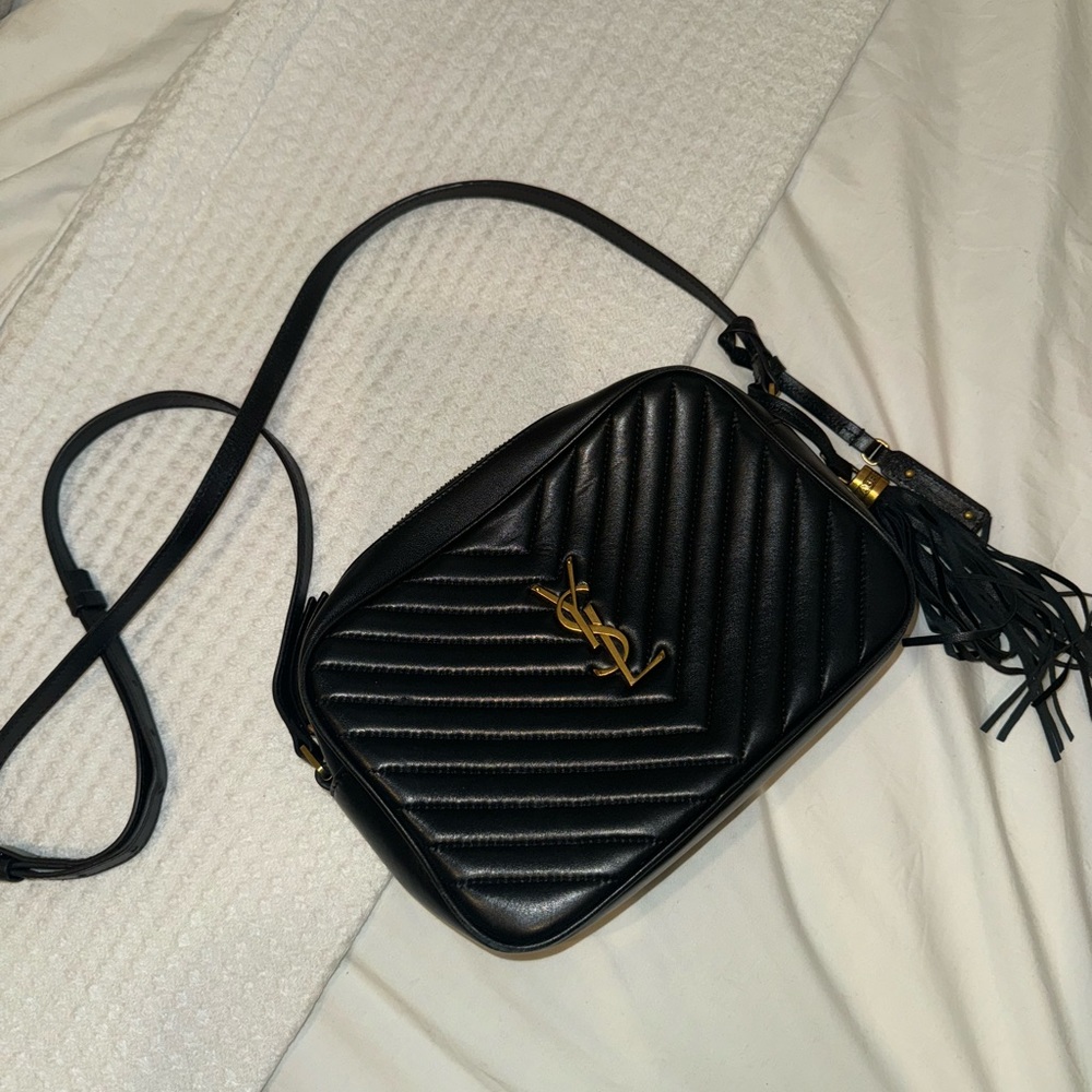 YSL Lou Leather Camera Bag